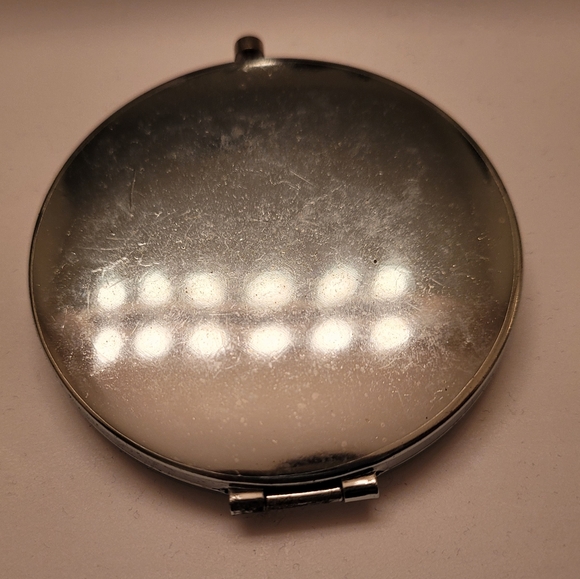 SOLD - Small purse compact mirror - Picture 3 of 3